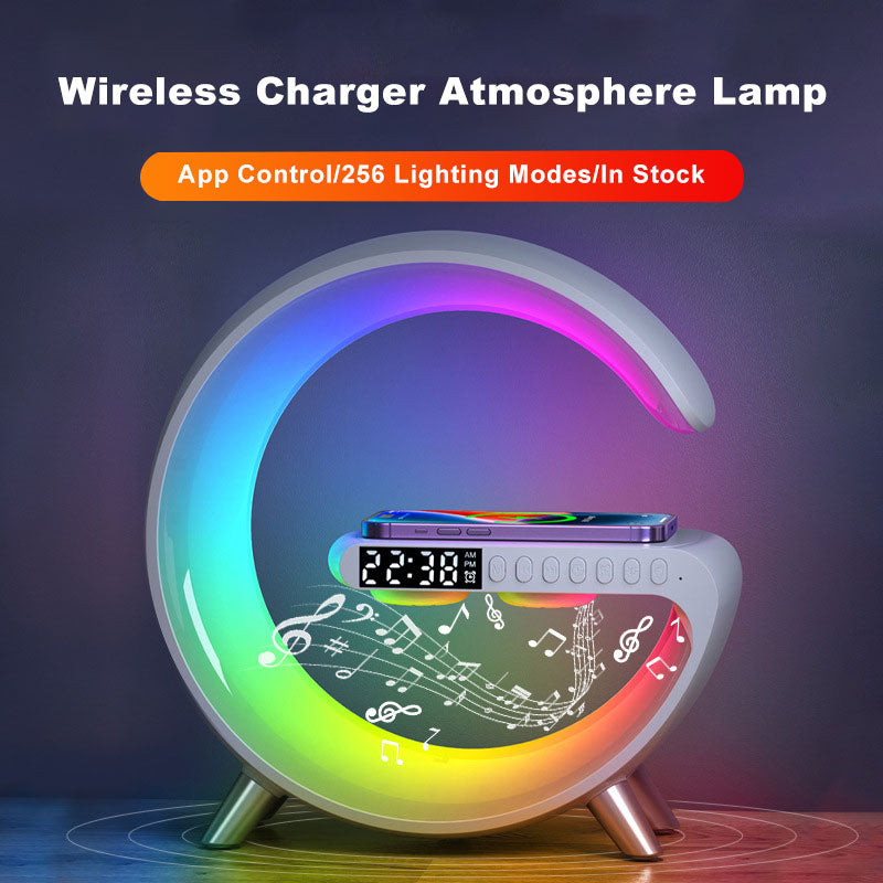 G Shaped Wireless Charging Lamp